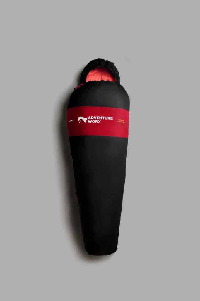 Sleeping Bag - Low Altitude (Black+Red)