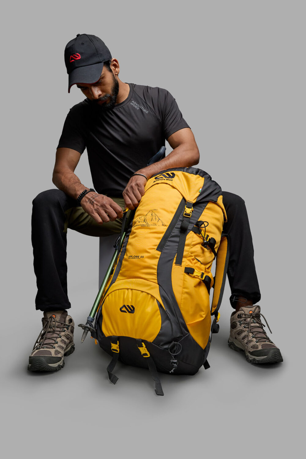 Top 55 liter ruksack bag designed to fit any body type