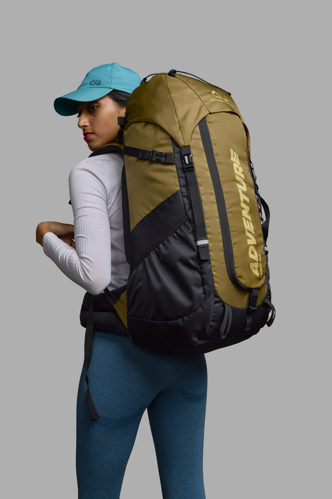 Buy 50 litre rucksack bag offering access to hassle free packing