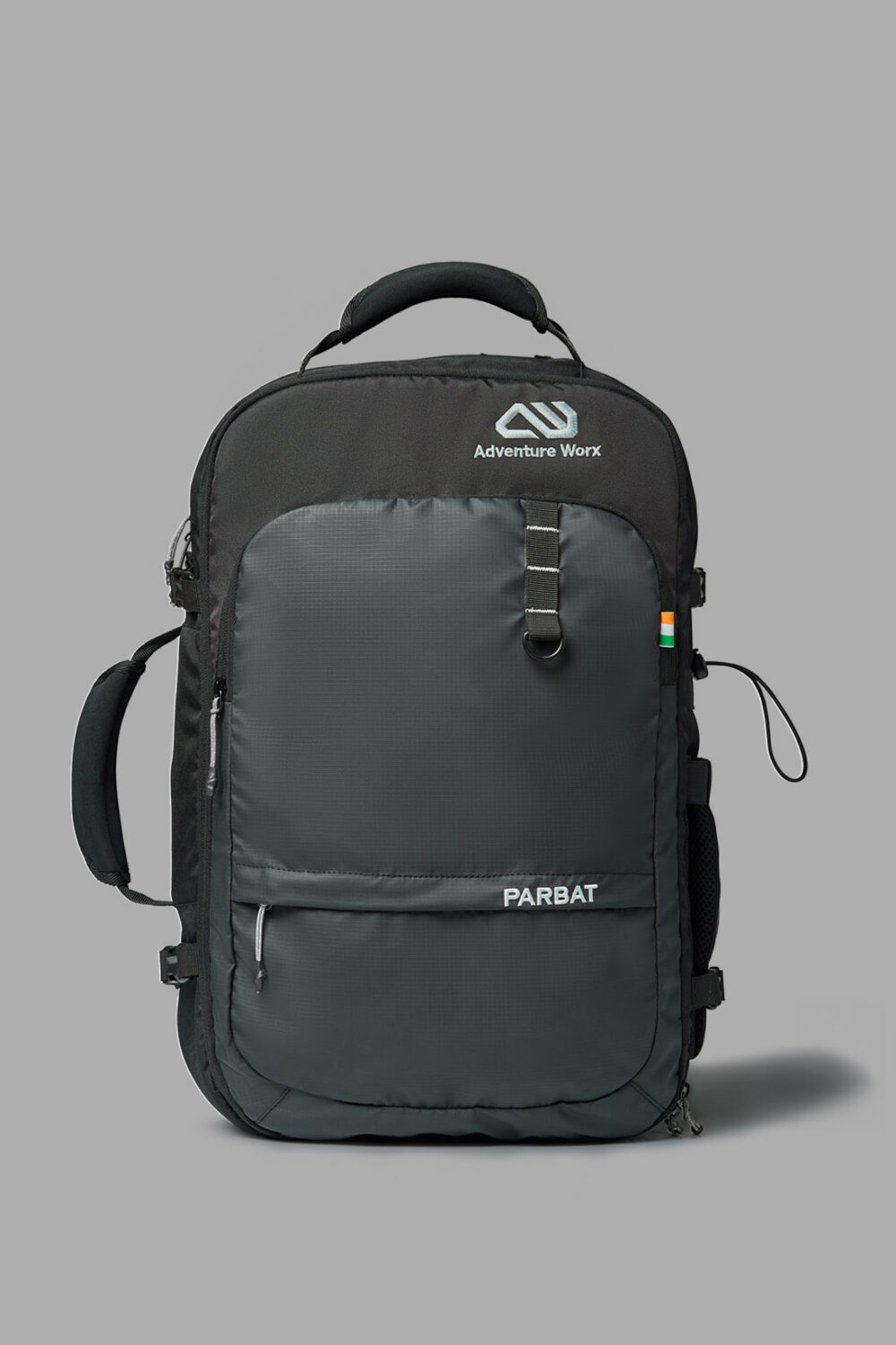 Weekend backpack designed to fuction like a briefcase providing