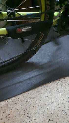 Cycle Chain Stay Protector photo review