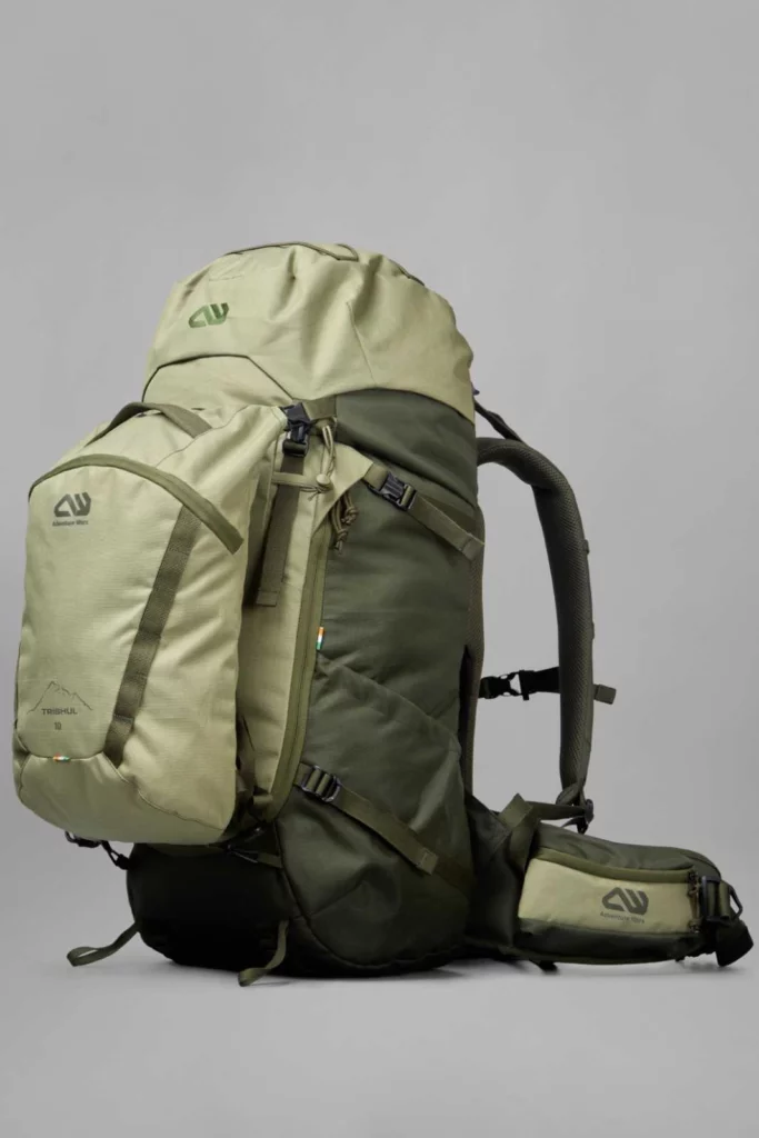 Adventure Worx Trishul 50L Modular Trekking Rucksack (40L + 10L Daypack)