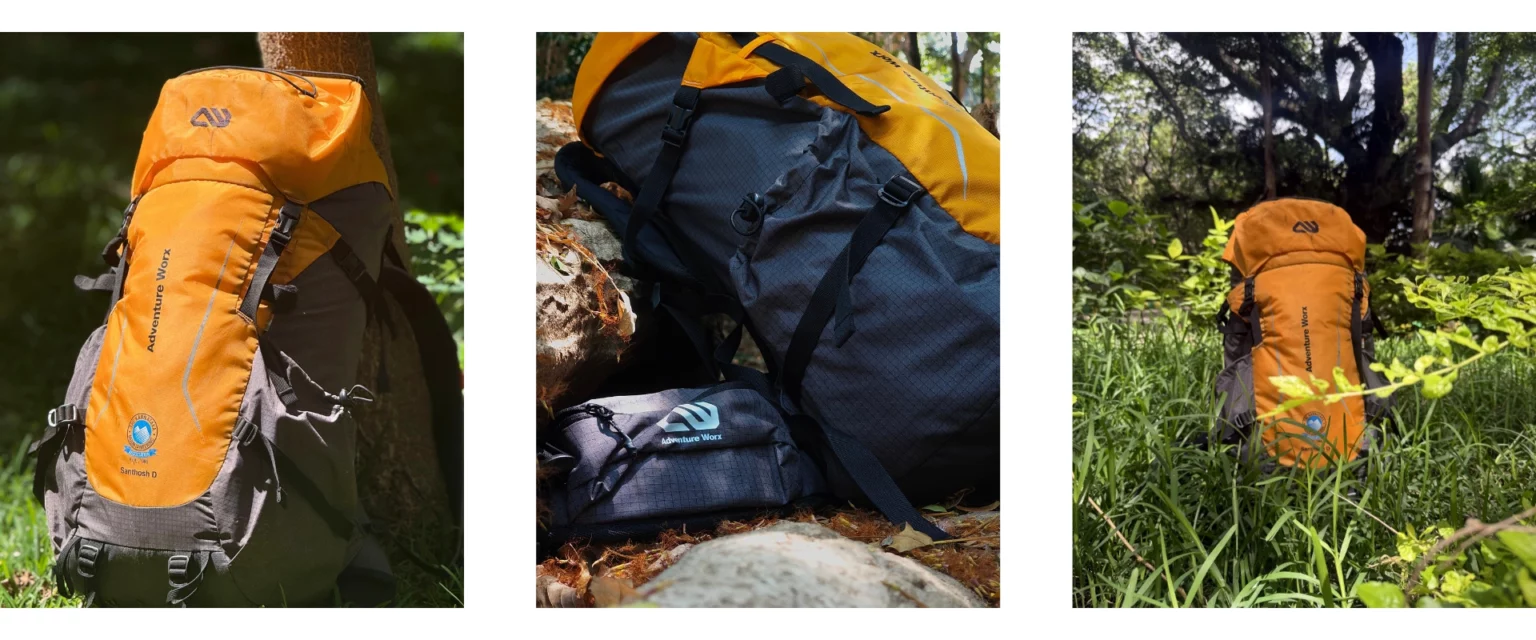 Technical features of the Adventure Worx Everest expedition backpack