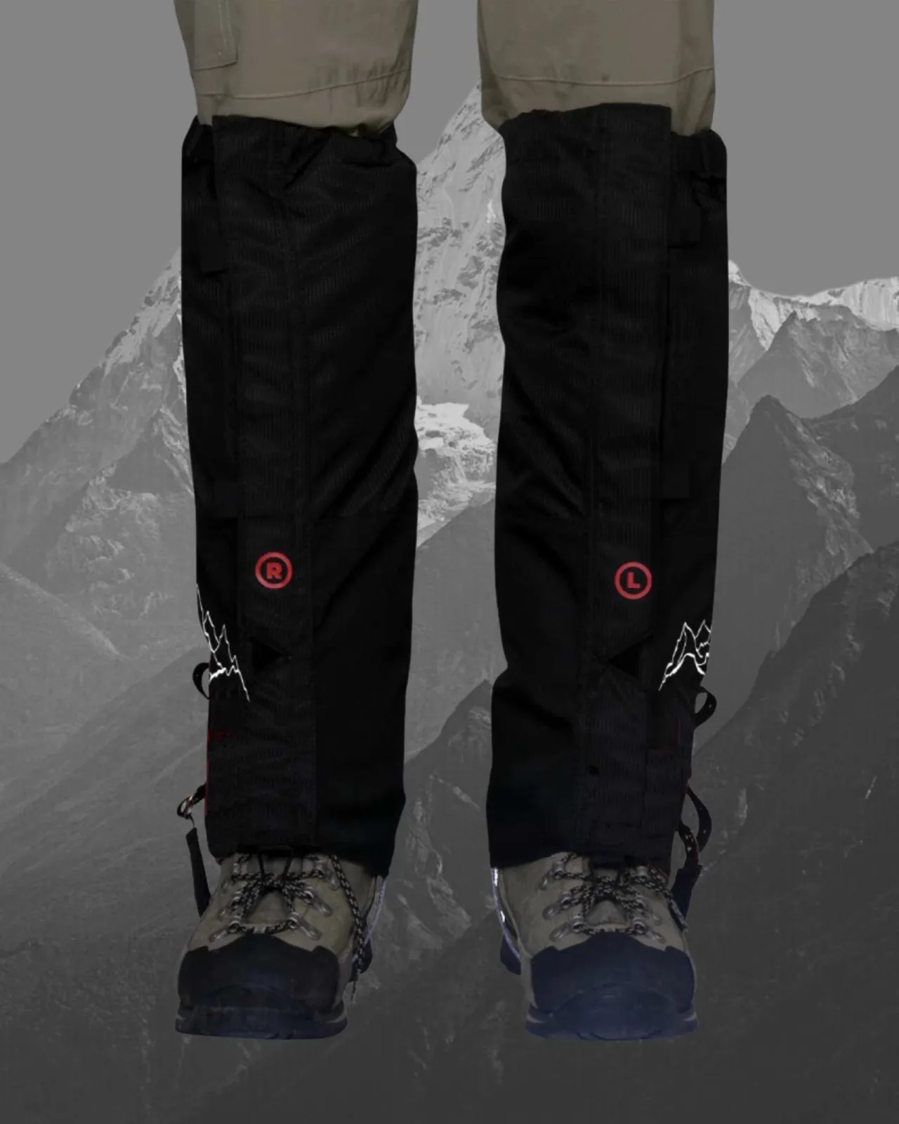 Pair of Adventure Worx trekking gaiters