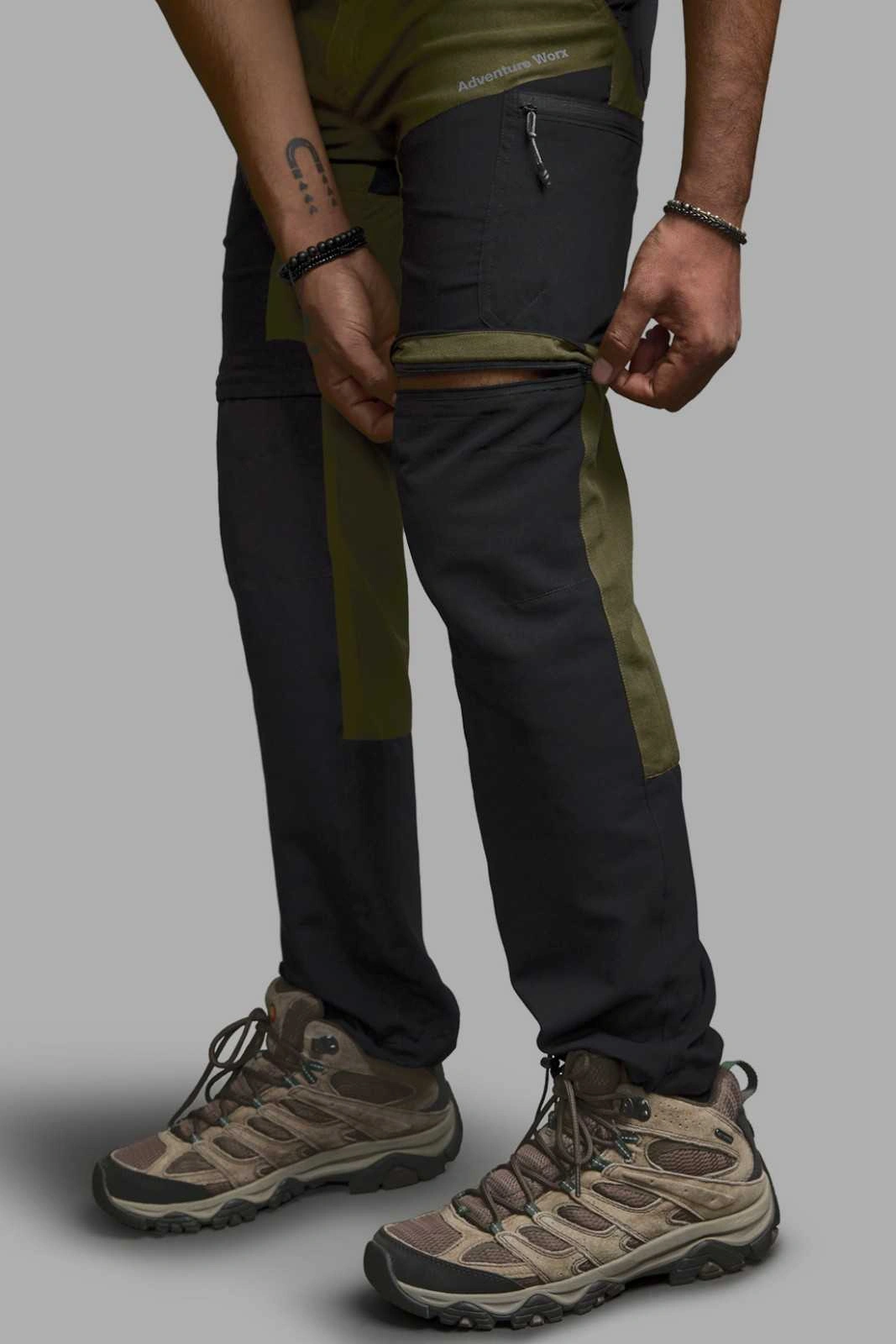Adventure Worx Kokthang Men’s Convertible Hiking Trousers
