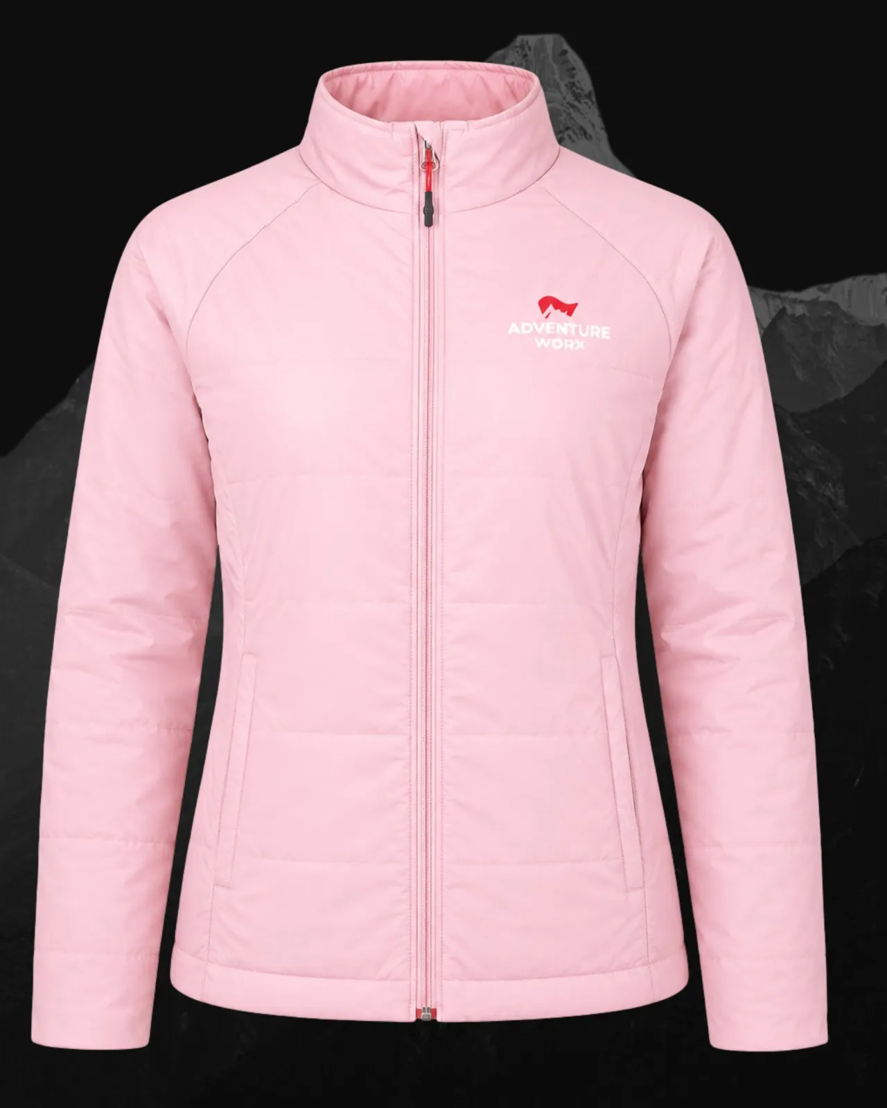 Three trekkers wearing the Adventure Worx Lumi Quilt Jacket-Lite