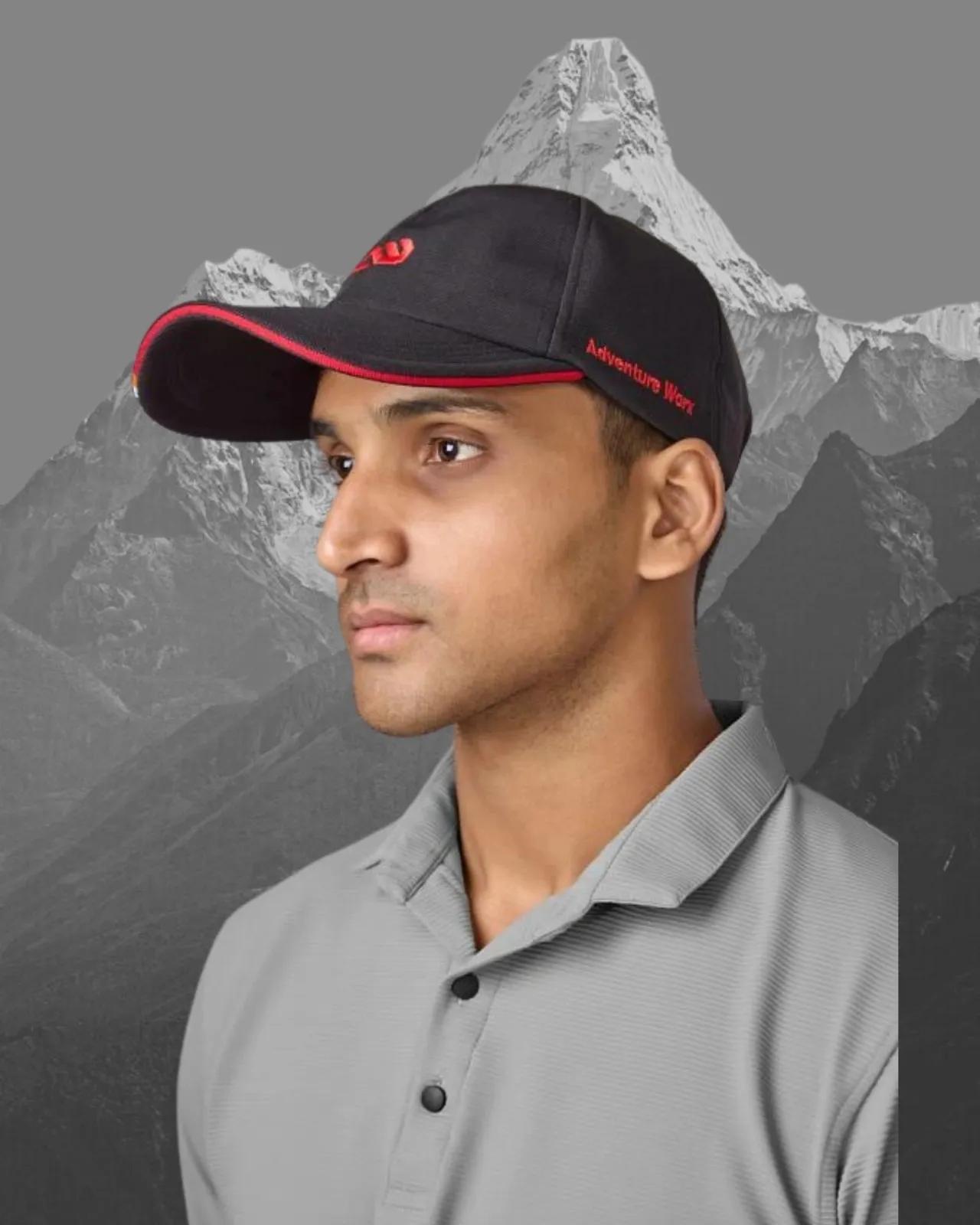 Black Adventure Worx Peak Pulse cap